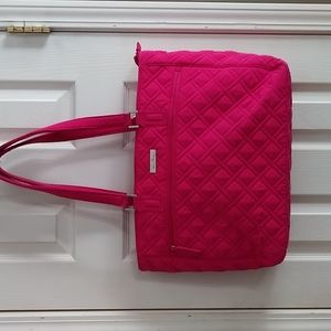 Vera Bradley pink laptop bag